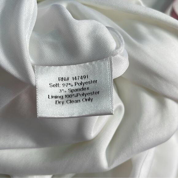 Noel and Jean Katie May Divinity Back Cutout Wedding White Maxi Gown Size XS - Picture 14 of 14